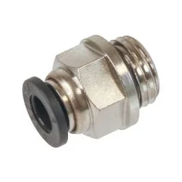 10 RACCORDS 6MM G1 4 INSTANTANE DROIT MALE CYLINDRIQUE