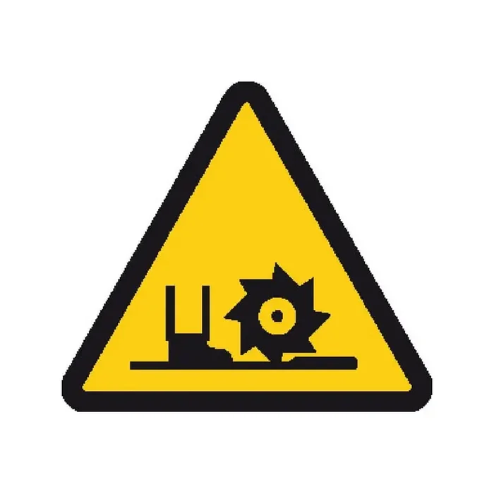 Autocollant Avertissement 100m BRADY WB250255