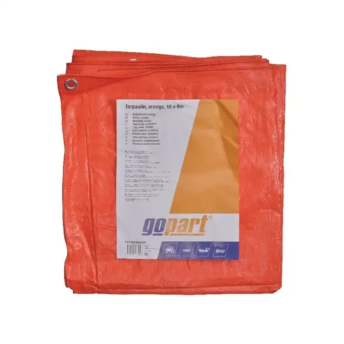 Bâche orange 10x6m GOPART T21000600GP