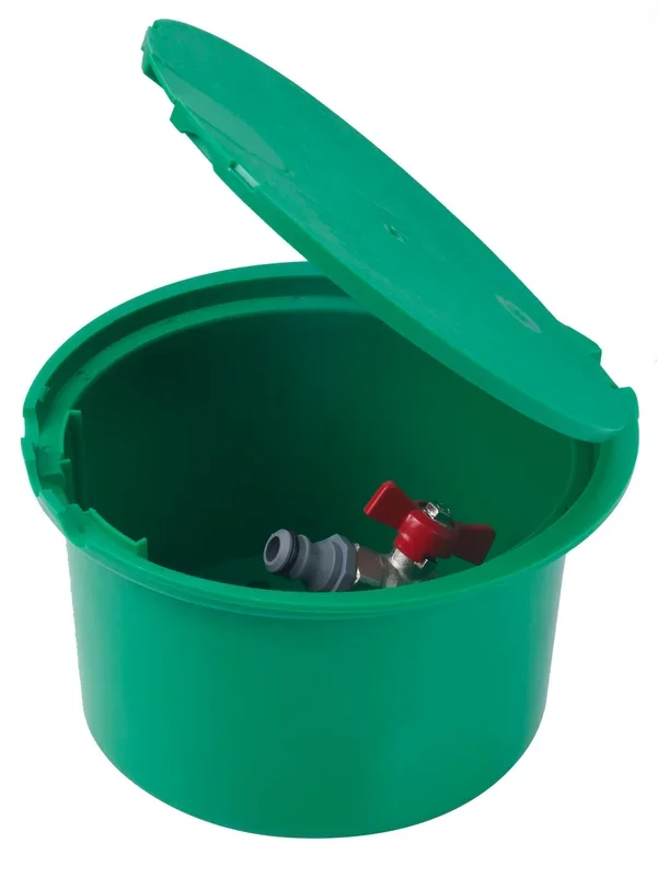 Bouche d‘arrosage vanne métal 3/4″ mâle