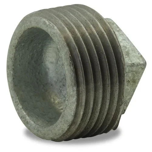 Bouchon sans butée galva 2″ mâle