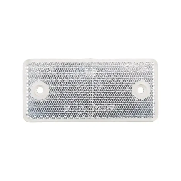 Catadioptre rectangle blanc 70x44mm GOPART LA75001