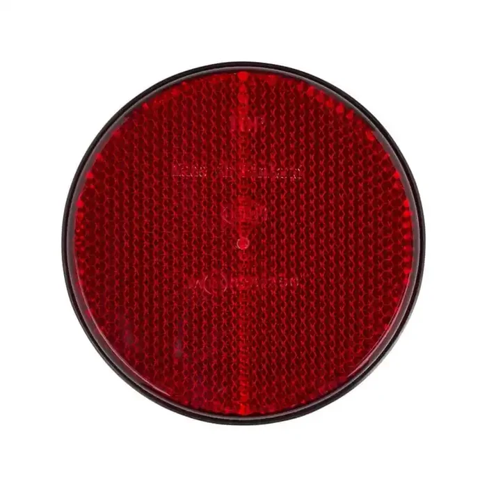 Catadioptre rond rouge diamètre 85mm à visser HELLA 8RA002016111