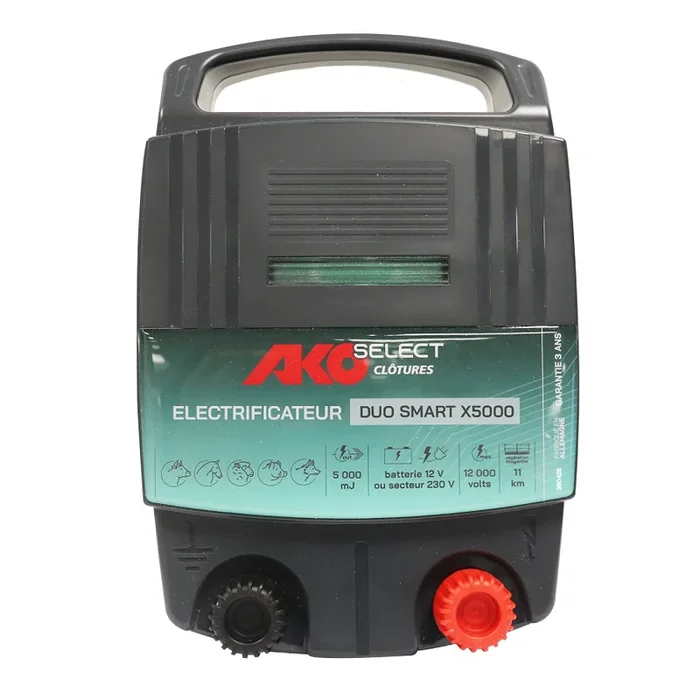 Électrificateur AKO Select Duo Smart X5000