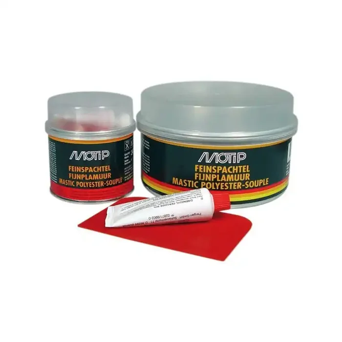 Mastic polyester souple 250 g MOTIP 000156