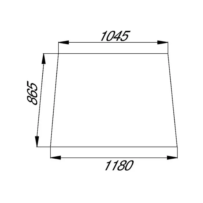 Pare-brise UNIVERSEL 3582160M2N