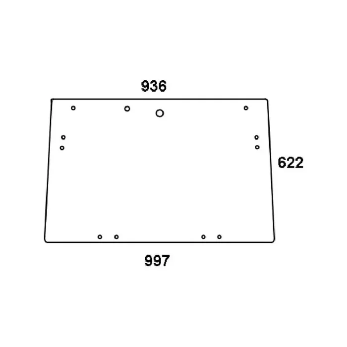 Pare-brise UNIVERSEL D4080A
