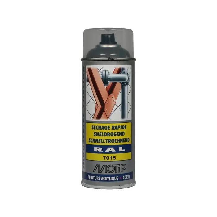 Peinture spray gris ardoise MOTIP 07148