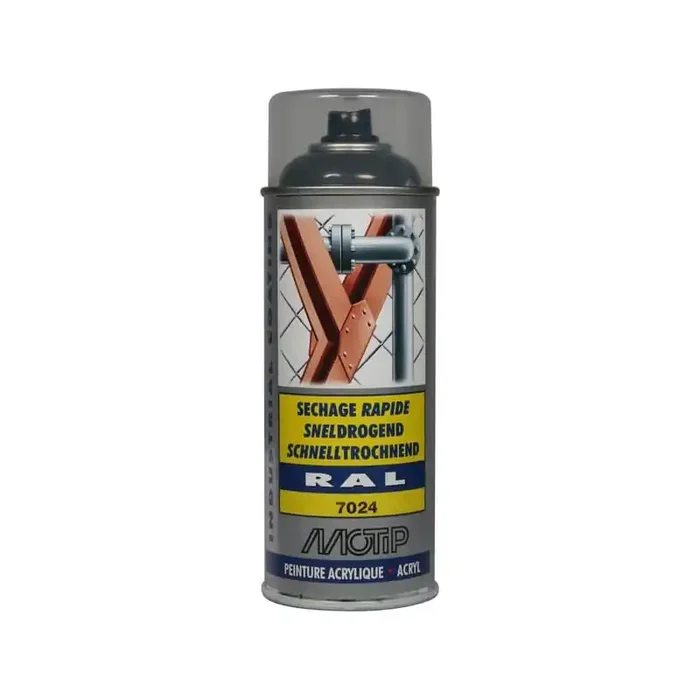 Peinture spray gris graphite MOTIP 07151