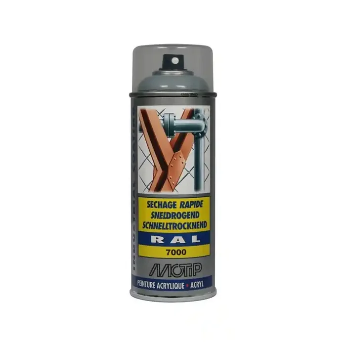 Peinture spray gris MOTIP 07146