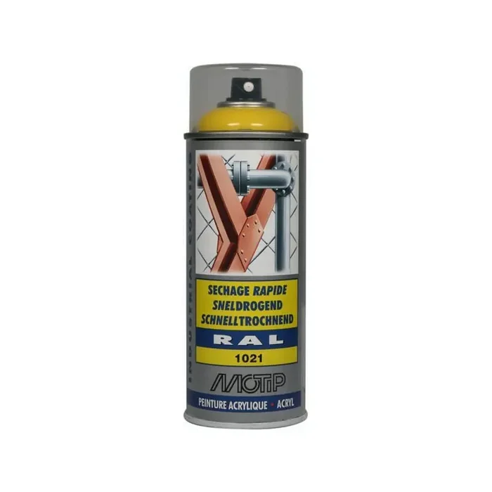 Peinture spray jaune colza MOTIP 07074