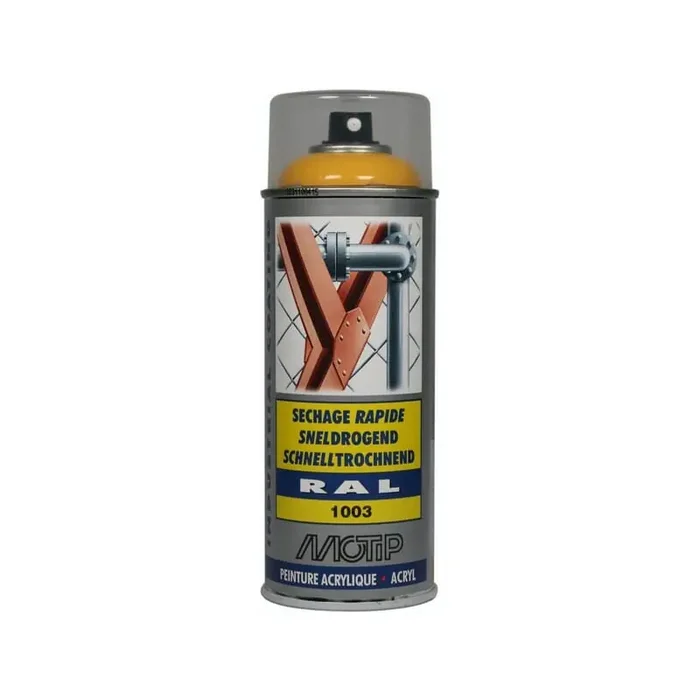 Peinture spray jaune sécurité MOTIP 07069