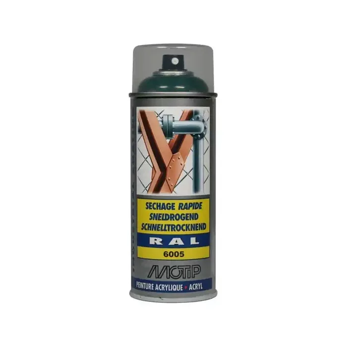 Peinture spray vert mousse MOTIP 07128
