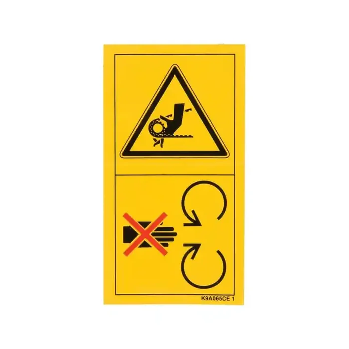 Pictogramme d‘avertissement KUHN K9A065CE