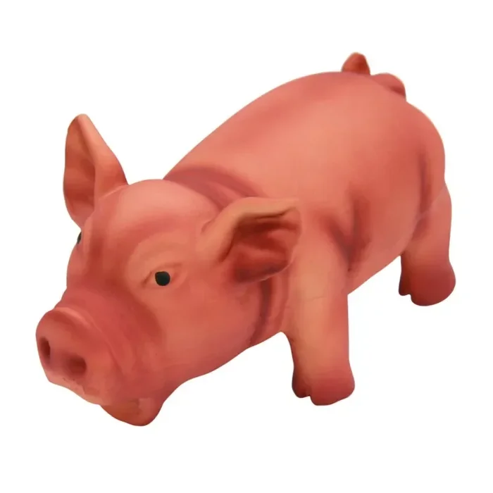 Porcs coloris assortis, latex, 15cm France Elevage KERBL