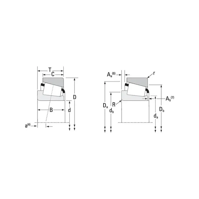 Roulement à rouleaux côniques TIMKEN 0306203162