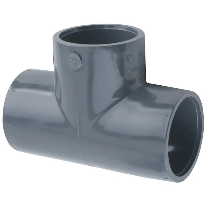Té à 90° PVC PN16 à coller d140