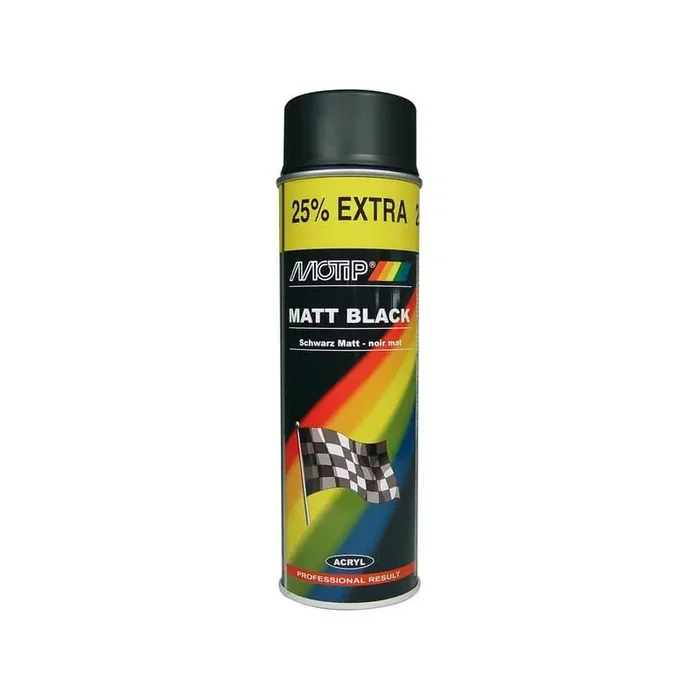 Vernis noir mat 500mL MOTIP 04006