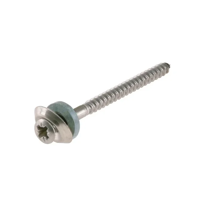 Vis + rondelle étanches Acier inox A2 Ø4.5xL35mm
