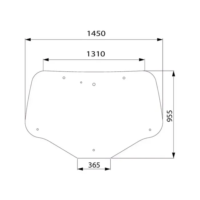 Vitre arrière UNIVERSEL 82030887KR