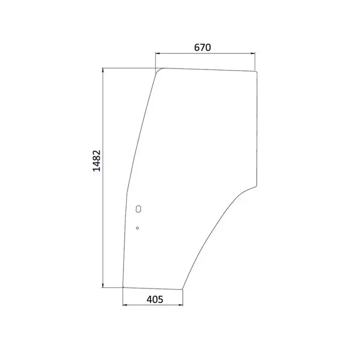 Vitre de portière UNIVERSEL 82000396KR
