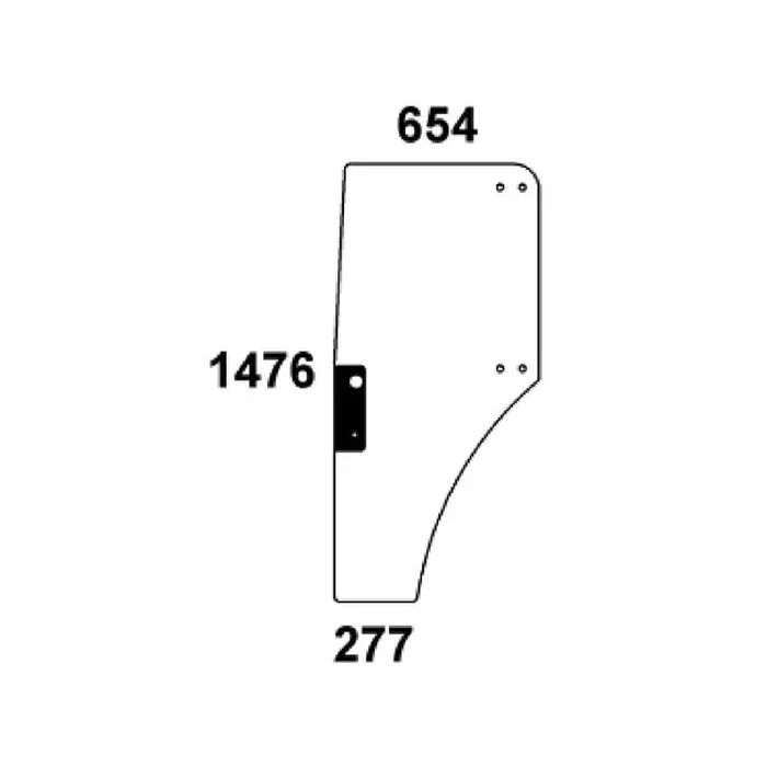 Vitre de portière UNIVERSEL ER047314N